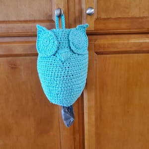 Crochet Pattern-owl Plastic Grocery Bag Holder/plastic Bag - Etsy Canada