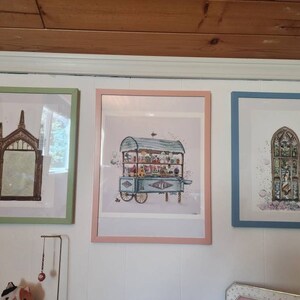 LIMITED EDITION Wizard Magic World Print Signed and Numbered