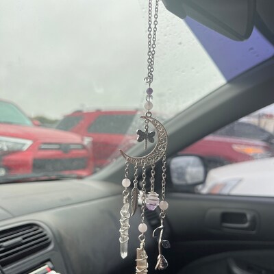 Joy Intention Crystal Car Charm 4 Crystal Combo for Happiness - Etsy