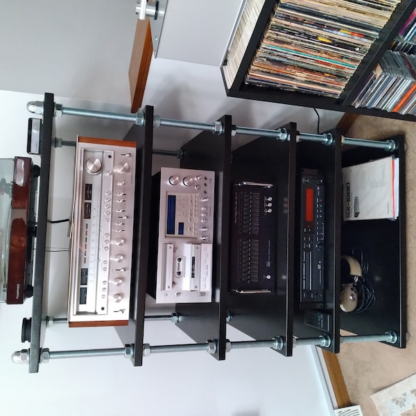 Audiophile Audio Rack / Record Player Stand / Turntable Stand ...