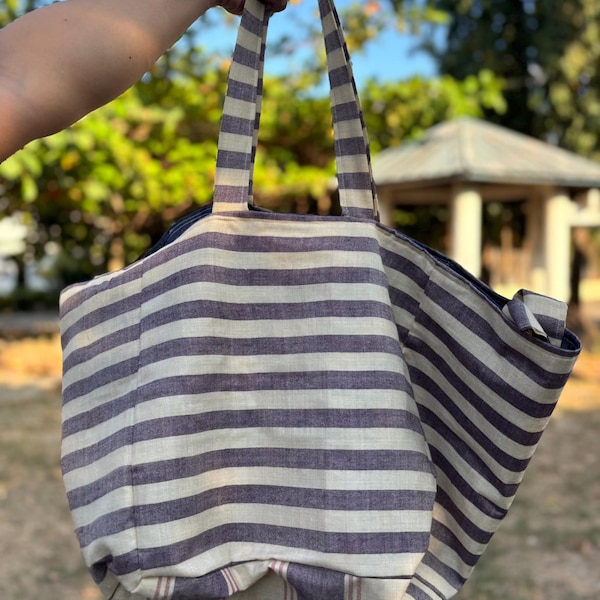 Large Everyway Tote Bag | PDF Sewing Pattern & Tutorial | Instant ...