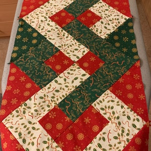 PDF Pattern for Interlocking Squares Table Runner DIGITAL - Etsy