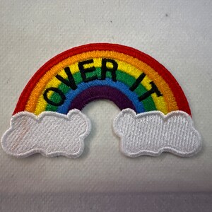 Toppe Termoadesive Arcobaleno Per Vestiti - Decorazioni Colorate Per Bambini E Fai Da Te - Foto 2