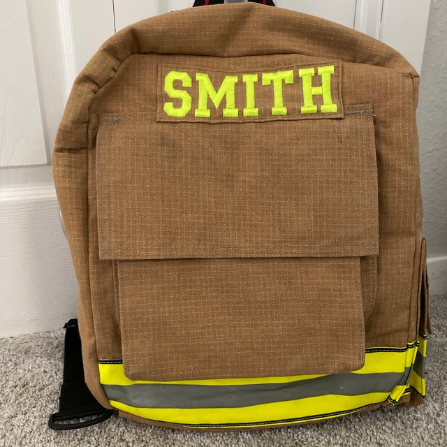 Fire fighter bag pack made in U.S.A. Firefighter Authentic Turnout