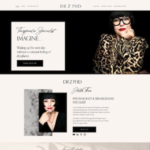 Square space Website Template,  Squarespace coaching template, portfolio website template,  Course website template, Squarespace portfolio