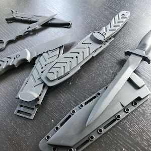 3D PRINT FILE Winter Soldier Knife and Holster/sheath Gerber Etsy