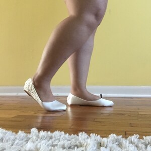 Wedding Shoes Ivory Wedding Flats Wedding Ballet Flats | Etsy