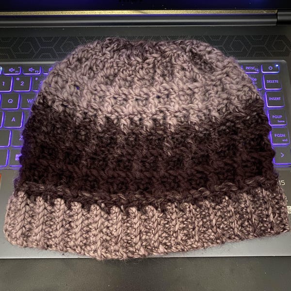 Crochet Waffle Stitch Beanie | PDF Pattern - Etsy
