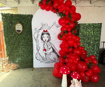 Hello Kitty backdrop Polyester Cover Party Props