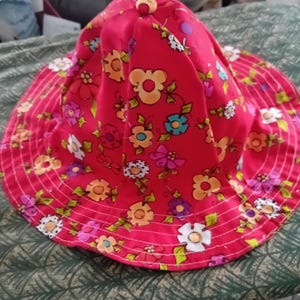 Tuesday Tulip Hat Sewing Tutorial and Templates, Easy-to