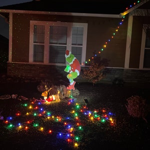 Huge Cartoon Town Whoville Grinch Stealing Christmas Light Choose Your ...