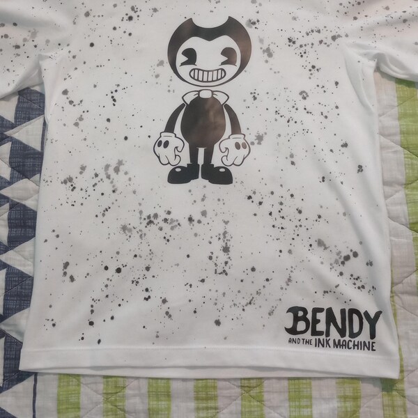 T-shirt Bendy And The Ink Machine – Enfant/Ados XL – Noir – 2021