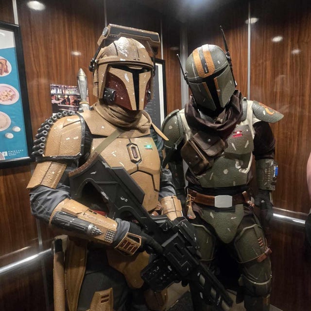 ボバ・フェットのアーマーチェストプレート ボバ・フェットの胸部ディスプレイ 高品質マンダロリアンLED