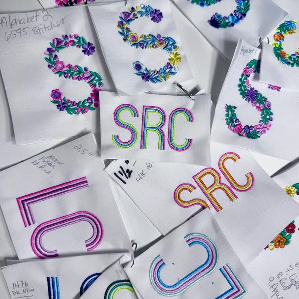 Lane Machine Embroidery Font Monogram Alphabet - 3 Sizes - BX Files ...