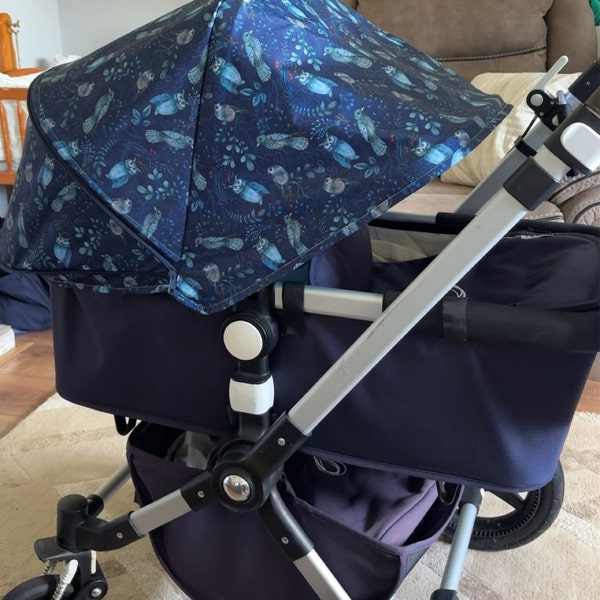 COLU KID® Baby Carriage Accessories Waterproof Sun Canopy & Replacement Seat Cushion Compatible With Babyzen YOYO YOYO2