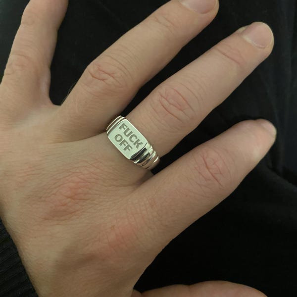 Stethoscope Ring, Personalized Ring, Sterling Silver Medical Nurse ...