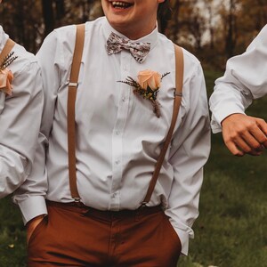 grey dog bow tie