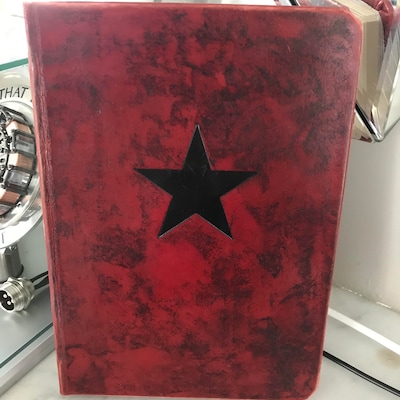 Civil War Winter Soldier Red Codebook Book - Etsy