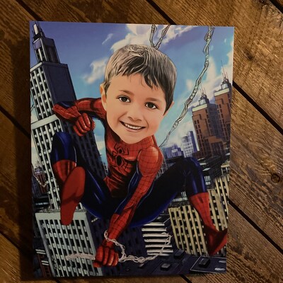 Turn Yourself Into Superhero, Custom Digital Download Superhero ...