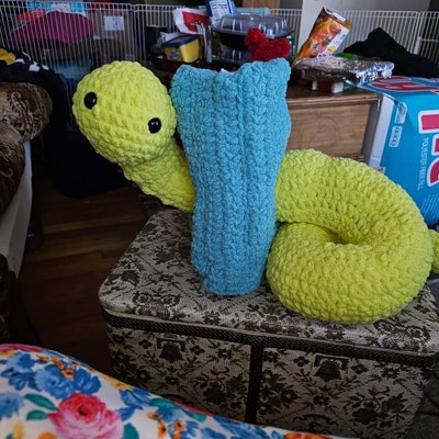 Bookworm Crochet Pattern, Crochet Bookworm Amigurumi, Book Crochet ...