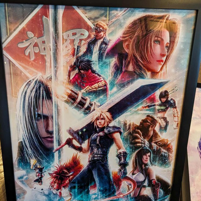 FINAL FANTASY VII REMAKE ポスター 4枚セット FINAL FANTASY VII REMAKE ポスター 4枚セット FF7 ポスター 計4