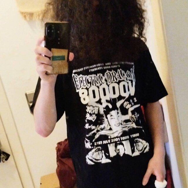 Electric Dragon 80000V DIY Punk Flyer T-shirt - Etsy