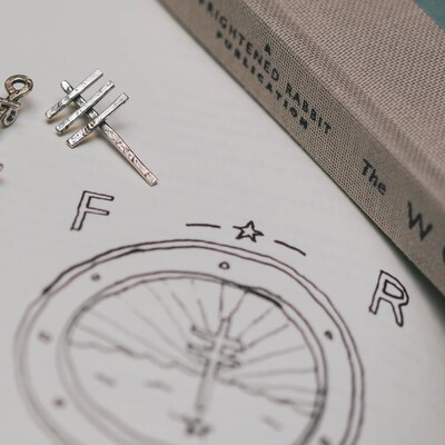 Frightened Rabbit 3 Bar Cross - Etsy