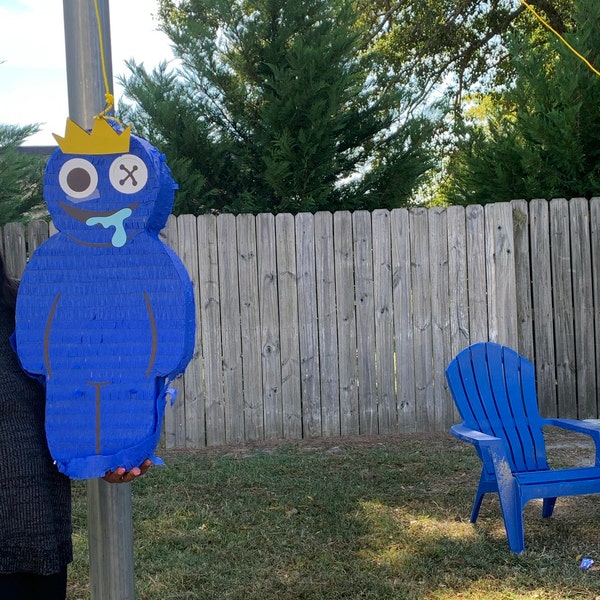 Blue Rainbow Friends Full Body Pinata Hand Crafted-made to Order - Etsy