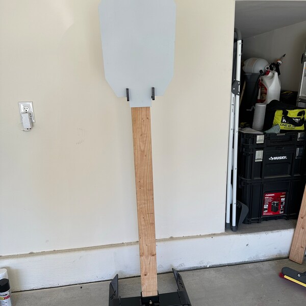 Portable Steel Challenge Plate Rack for Handgun Training Without Gong ...