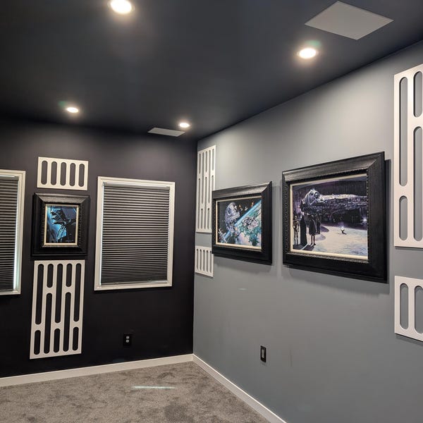 Space Station Wall Pattern, Wall Panels, Wall Paneling, Imperial ...