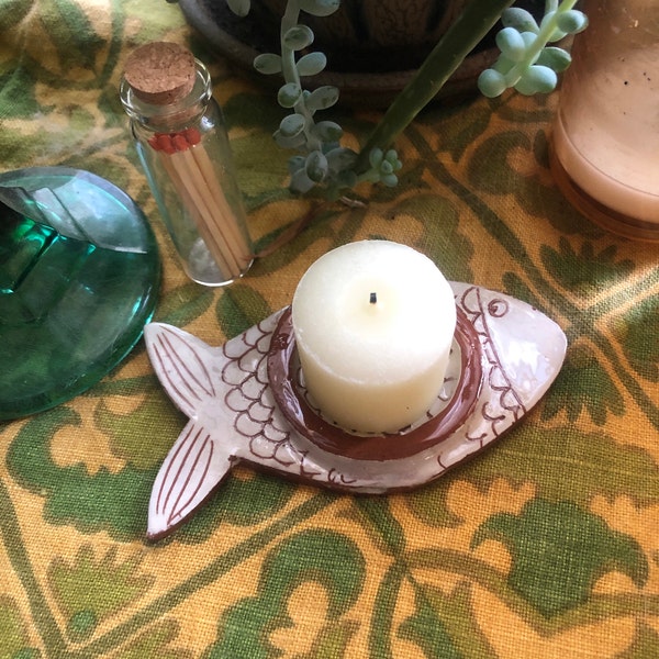FISH TEA LIGHT HOLDER main image 1