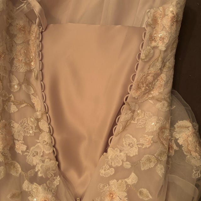 lace modesty panel for wedding dress What to wear under the dress?! And adding a modesty piece?!
