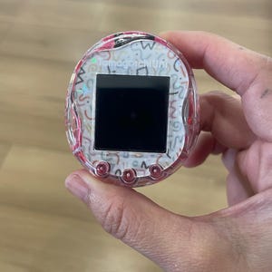 たまごっちユニ カスタムフロントシェル / 透明 / パール光沢