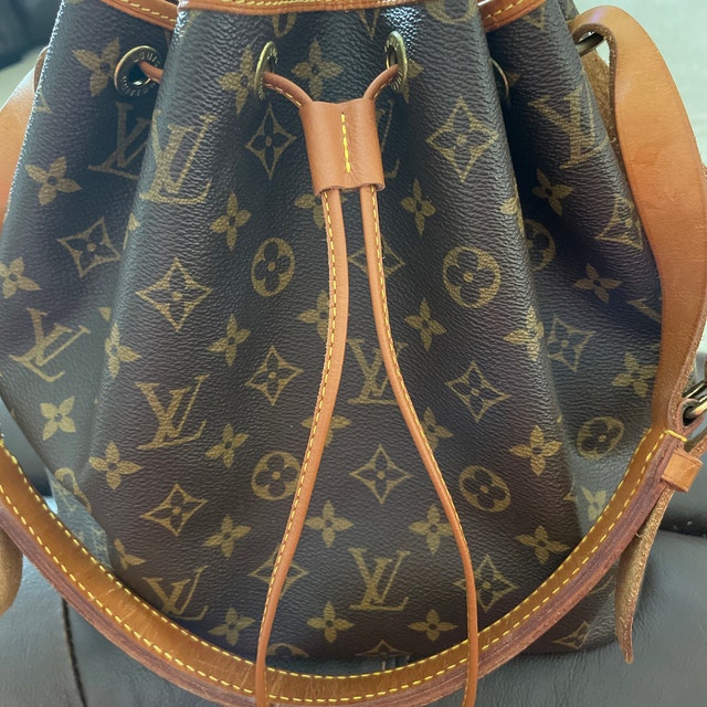 Louis Vuitton LV Drawstring Replacement With Cinch for Noe Bucket