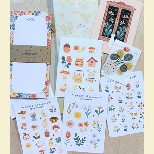 3 Matte Sticker Sheets Sticker Pack Sticker Bundle Cute - Etsy