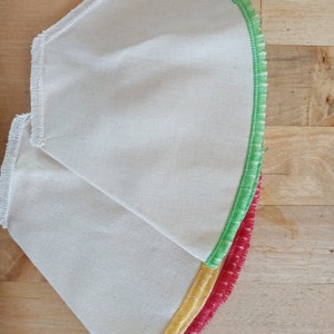 2 Organic Topponcino And 2 Gots Certified Organic Washable Etsy