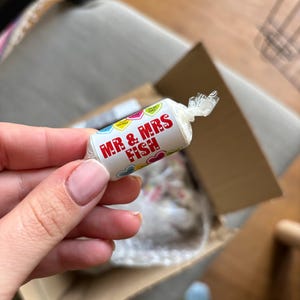 Katie added a photo of their purchase