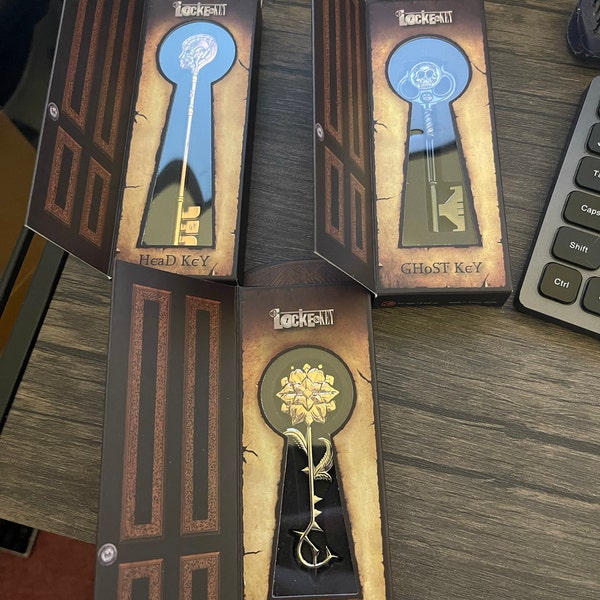 Lock Key Head Key Locke & Key Head Key - Etsy
