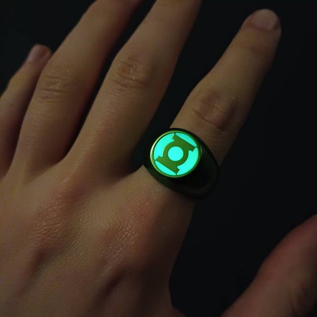 Anodized Green GL Lantern Ring Mark V - Etsy