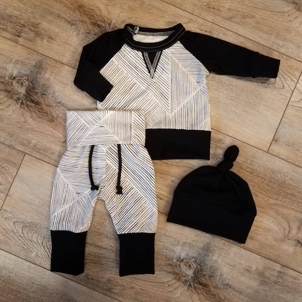 Lounge Sweats PDF Sewing Pattern - Easy Kids Jogger Pants Patterns for ...