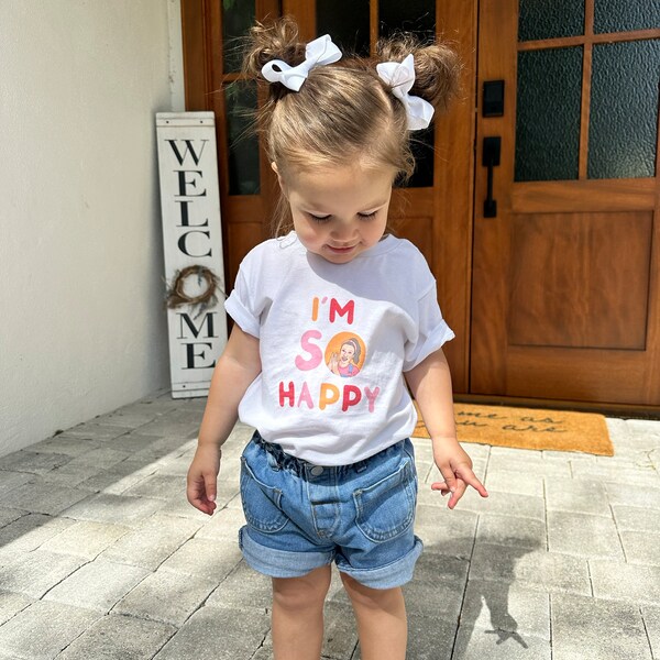Ms Rachel so Happy Toddler Shirt, Baby T Shirt, Songs for Littles ...