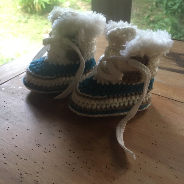 PDF CROCHET PATTERN - Baby's First Expedition - Winter Boots - Etsy