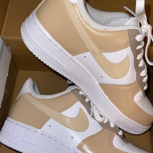 nike air force 1 beige tan earth neutral colors