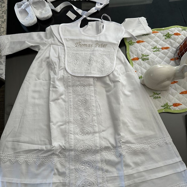 Boys Baptism Christening Communion Gown