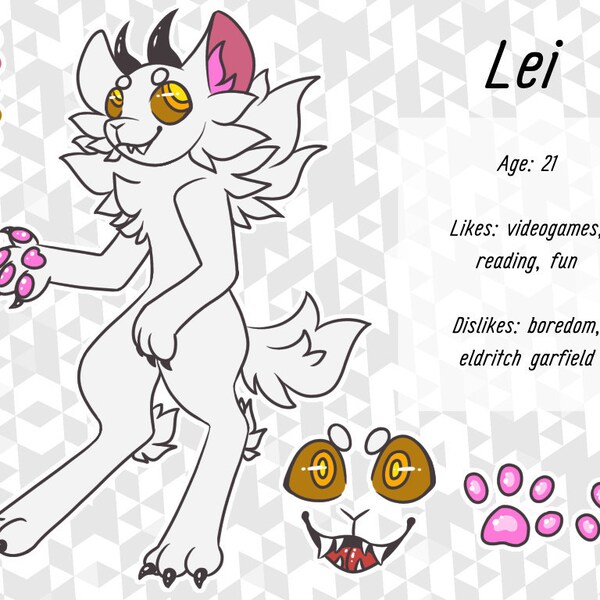 Reference Sheet Commission - Etsy
