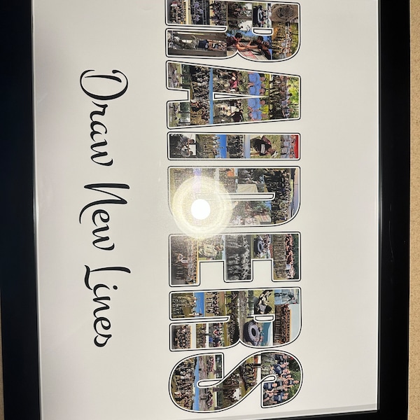 Fußball Foto Collage, 2025 Jahr Fußball Foto Geschenk, Geschenk für