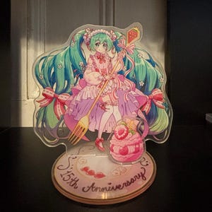 HATSUNE MIKU: 15th Anniversary (strawberry) Standee - Etsy UK