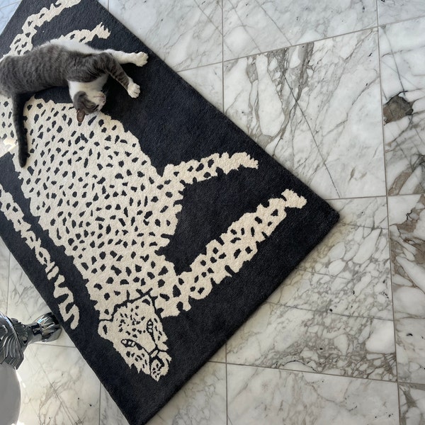 130 Modern Rug/ Arts Rug/ Home Decor Rug/ Salon Rug/handtufted Rug