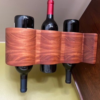 3 Bottle Wine Rack Router Template. Clear Cast Acrylic or MDF ...