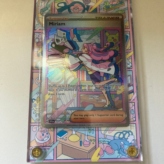 251 198 pokemon card 251/198 - Miriam Alt Art PSA 10